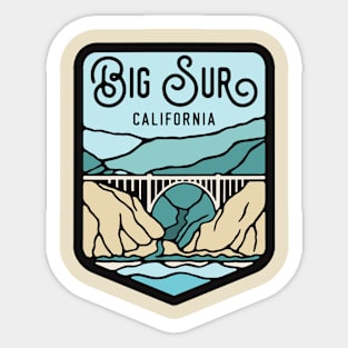 Big Sur Bixby Sticker